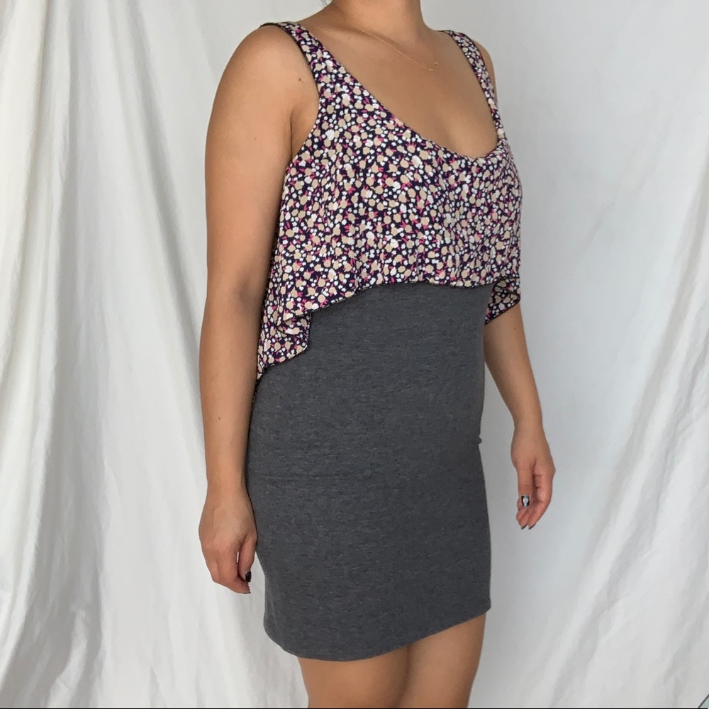 Urban Renewal Floral Flounce Dress
